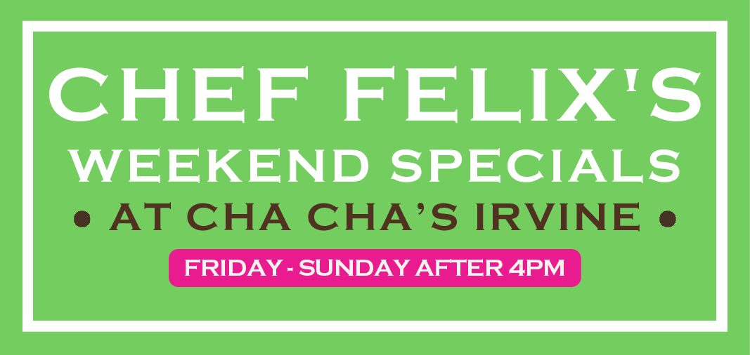 Cha Chas Mobile Menu Website Buttons 1 Pdf, Cha Cha's Latin Kitchen